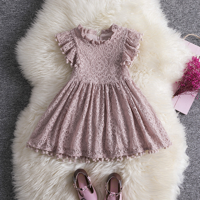 Baby girl full moon one year old dress skirt girl dress Baby girl full moon one year old dress skirt girl dress